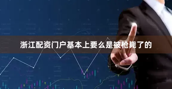 浙江配资门户基本上要么是被枪毙了的